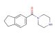 (2,3-dihydro-1H-inden-5-yl)(piperazin-1-yl)methanone
