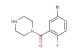 (5-bromo-2-fluorophenyl)(piperazin-1-yl)methanone