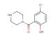 (5-chloro-2-hydroxyphenyl)(piperazin-1-yl)methanone