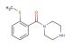 (2-(methylthio)phenyl)(piperazin-1-yl)methanone