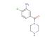 (3-amino-4-chlorophenyl)(piperazin-1-yl)methanone