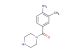 (4-amino-3-methylphenyl)(piperazin-1-yl)methanone