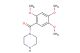 piperazin-1-yl(2,4,5-trimethoxyphenyl)methanone