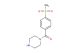 (4-(methylsulfonyl)phenyl)(piperazin-1-yl)methanone