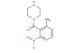 (2-methyl-6-nitrophenyl)(piperazin-1-yl)methanone
