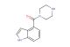 (1H-indol-4-yl)(piperazin-1-yl)methanone