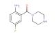 (2-amino-5-fluorophenyl)(piperazin-1-yl)methanone