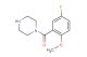 (5-fluoro-2-methoxyphenyl)(piperazin-1-yl)methanone