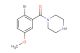 (2-bromo-5-methoxyphenyl)(piperazin-1-yl)methanone