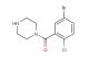 (5-bromo-2-chlorophenyl)(piperazin-1-yl)methanone