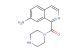 (7-aminoisoquinolin-1-yl)(piperazin-1-yl)methanone