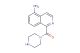 (5-aminoisoquinolin-1-yl)(piperazin-1-yl)methanone