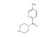 (5-aminopyridin-2-yl)(piperazin-1-yl)methanone