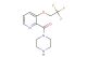 piperazin-1-yl(3-(2,2,2-trifluoroethoxy)pyridin-2-yl)methanone