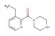 (3-ethylpyridin-2-yl)(piperazin-1-yl)methanone