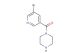 (5-bromopyridin-3-yl)(piperazin-1-yl)methanone