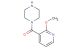 (2-methoxypyridin-3-yl)(piperazin-1-yl)methanone