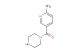 (6-aminopyridin-3-yl)(piperazin-1-yl)methanone
