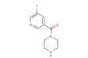 (5-fluoropyridin-3-yl)(piperazin-1-yl)methanone
