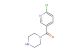 (6-chloropyridin-3-yl)(piperazin-1-yl)methanone