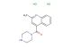 (2-methylquinolin-4-yl)(piperazin-1-yl)methanone dihydrochloride