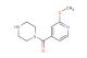 (2-methoxypyridin-4-yl)(piperazin-1-yl)methanone