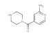 (2-aminopyridin-4-yl)(piperazin-1-yl)methanone