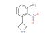 3-(3-methyl-2-nitrophenyl)azetidine