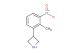 3-(2-methyl-3-nitrophenyl)azetidine