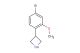 3-(4-bromo-2-methoxyphenyl)azetidine