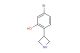 2-(azetidin-3-yl)-5-bromophenol