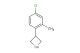 3-(4-chloro-2-methylphenyl)azetidine