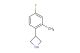 3-(4-fluoro-2-methylphenyl)azetidine