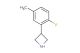 3-(2-fluoro-5-methylphenyl)azetidine
