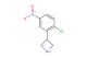 3-(2-chloro-5-nitrophenyl)azetidine