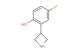 2-(azetidin-3-yl)-4-fluorophenol