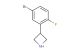 3-(5-bromo-2-fluorophenyl)azetidine