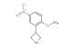 3-(2-methoxy-5-nitrophenyl)azetidine