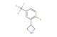3-(2-fluoro-5-(trifluoromethyl)phenyl)azetidine