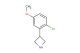 3-(2-chloro-5-methoxyphenyl)azetidine