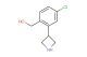 (2-(azetidin-3-yl)-4-chlorophenyl)methanol