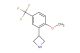 3-(2-methoxy-5-(trifluoromethyl)phenyl)azetidine
