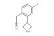 2-(2-(azetidin-3-yl)-4-fluorophenyl)acetonitrile