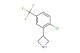3-(2-chloro-5-(trifluoromethyl)phenyl)azetidine