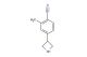 4-(azetidin-3-yl)-2-methylbenzonitrile