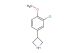 3-(3-chloro-4-methoxyphenyl)azetidine