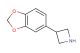 3-(benzo[d][1,3]dioxol-5-yl)azetidine