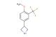 3-(4-methoxy-3-(trifluoromethyl)phenyl)azetidine