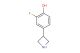 4-(azetidin-3-yl)-2-fluorophenol