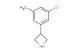 3-(3-chloro-5-methylphenyl)azetidine